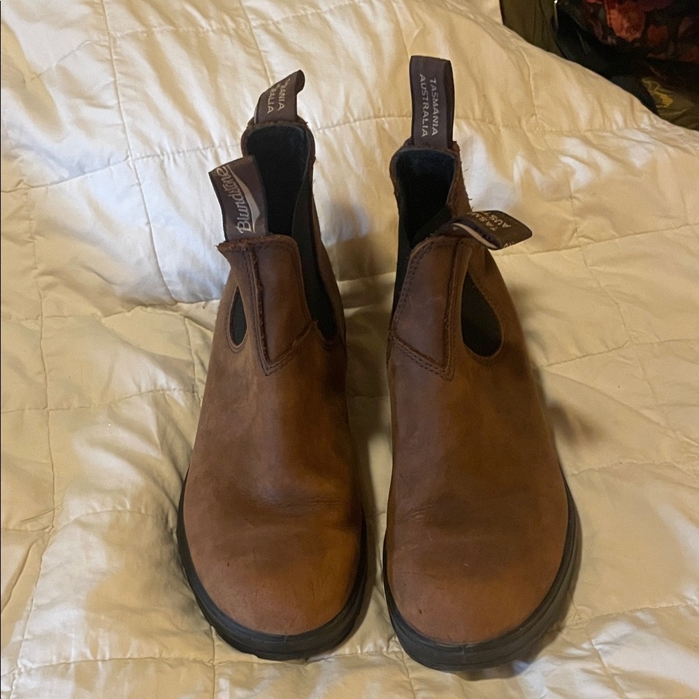 Blundstone Chestnut Leather Booties